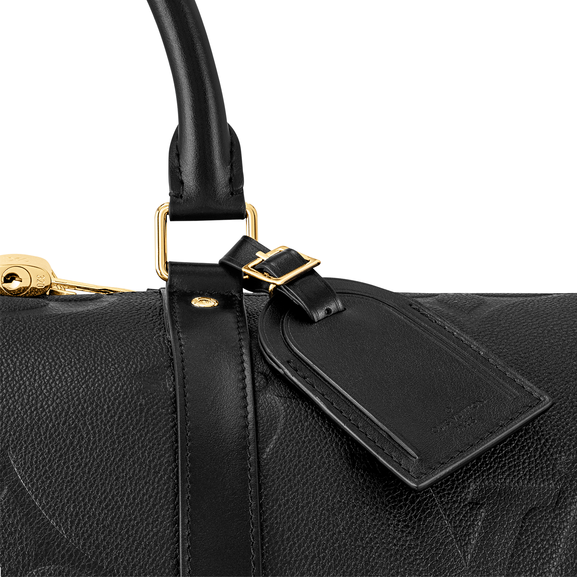 Bolsa de viaje Keepall 45 con bandolera Piel Monogram Empreinte Hombre Viaje Bolsos de viaje | LOUIS VUITTON (Zoom de producto)