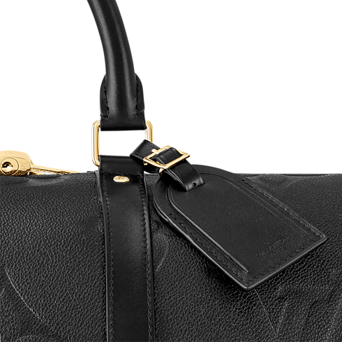 Bolsa de viaje Keepall 45 con bandolera Piel Monogram Empreinte Hombre Viaje Bolsos de viaje | LOUIS VUITTON (Zoom de producto)