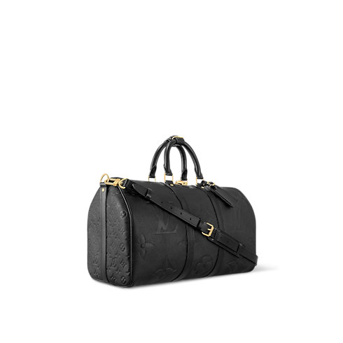 Bolsa de viaje Keepall 45 con bandolera Piel Monogram Empreinte Hombre Viaje Bolsos de viaje | LOUIS VUITTON (Zoom de producto)