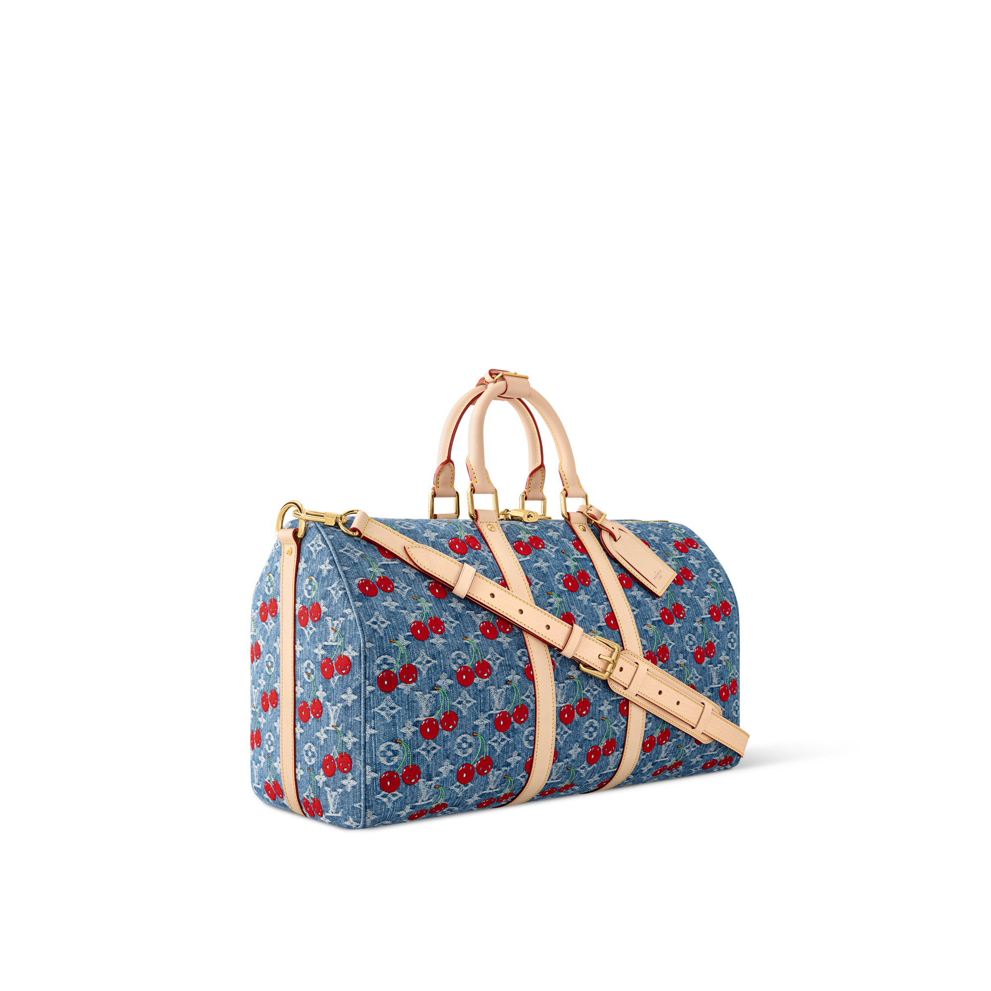 Bolsa de viaje Keepall 45 con bandolera LV x TM Monogram Denim Mujer Viaje Todo el equipaje y accesorios | LOUIS VUITTON (Zoom de producto)