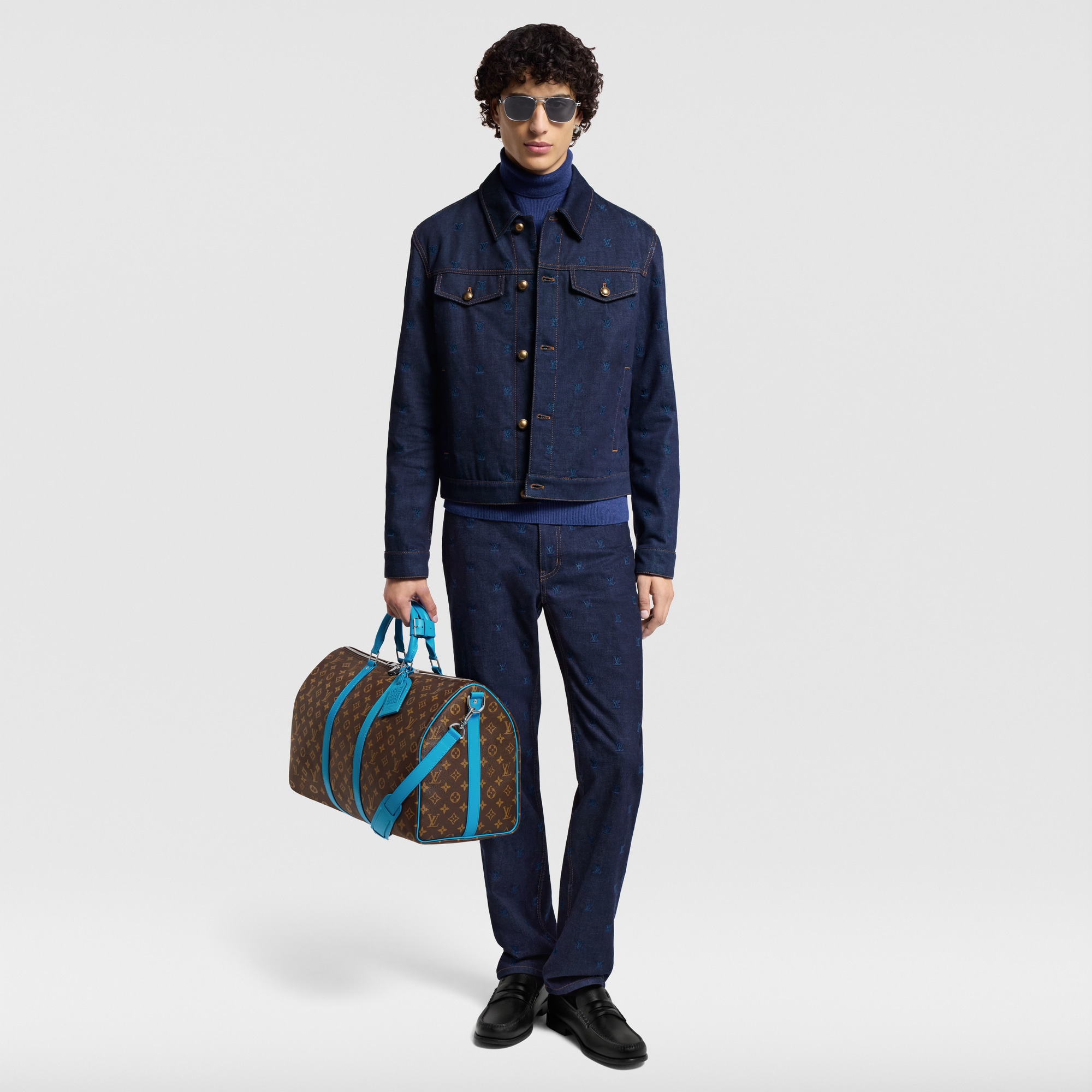 Bolsa de viaje Keepall 50 con bandolera G73 Bolsos y pequeña marroquinería Bolso de hombre Novedades | LOUIS VUITTON (Zoom de producto)