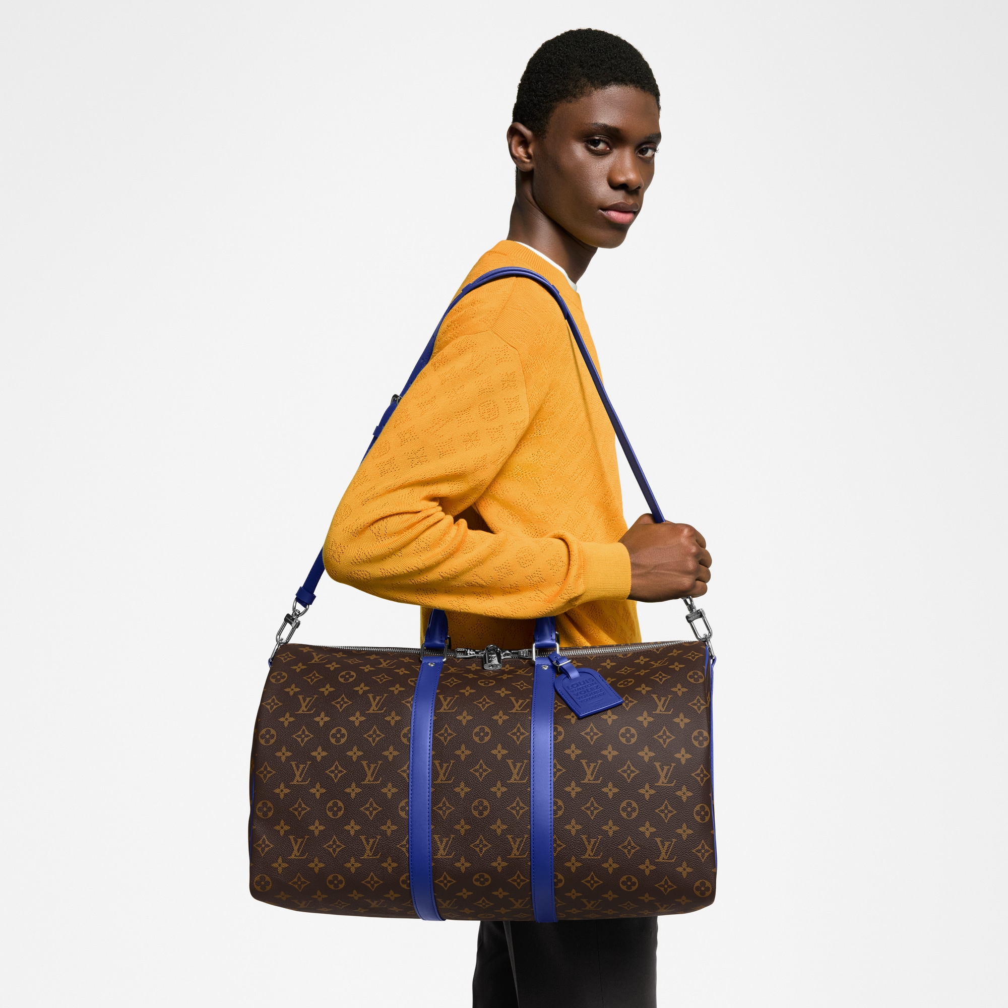 Bolsa de viaje Keepall 50 con bandolera G73 Bolsos y pequeña marroquinería Bolso de hombre Novedades | LOUIS VUITTON (Zoom de producto)
