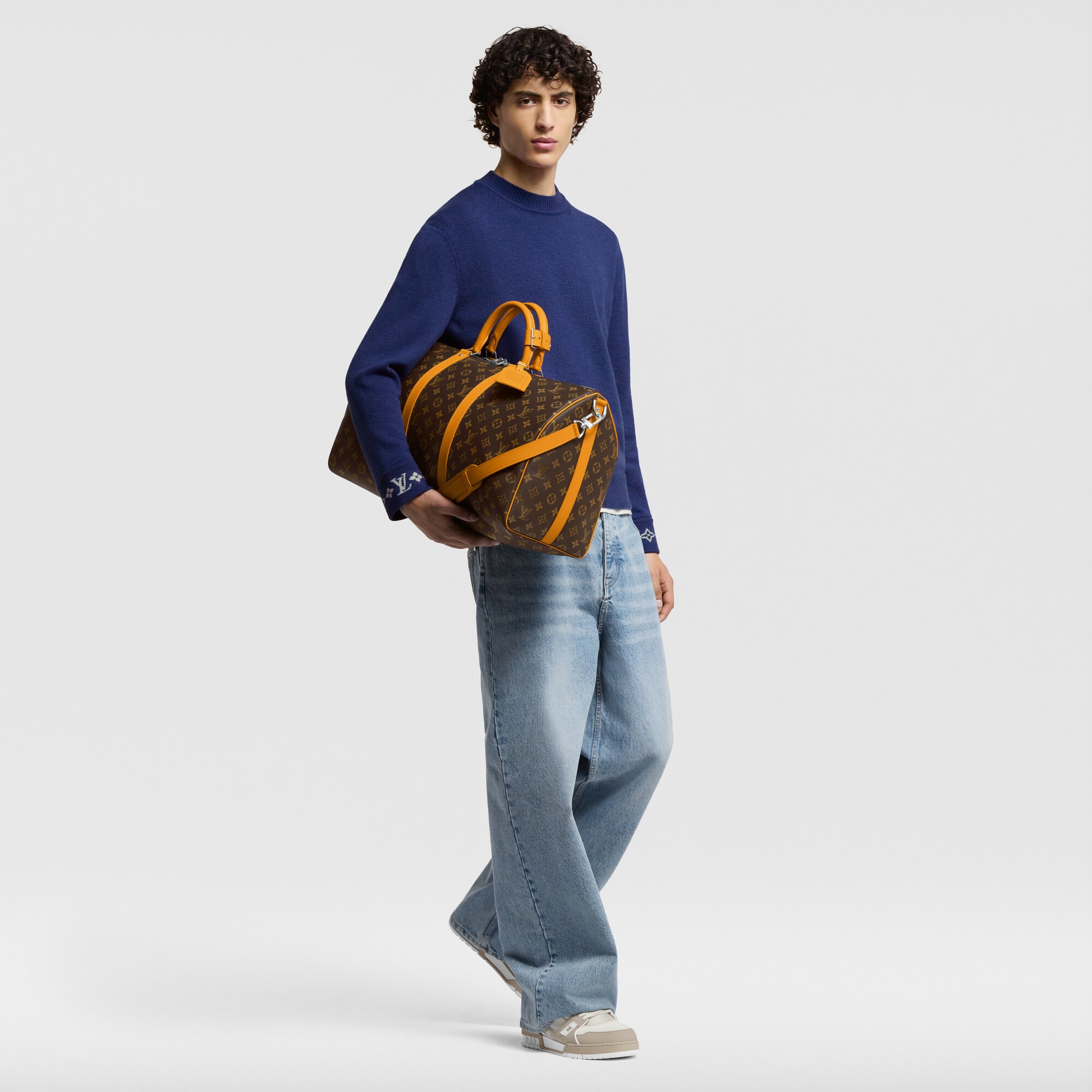 Bolsa de viaje Keepall 50 con bandolera G73 Bolsos y pequeña marroquinería Bolso de hombre Novedades | LOUIS VUITTON (Zoom de producto)