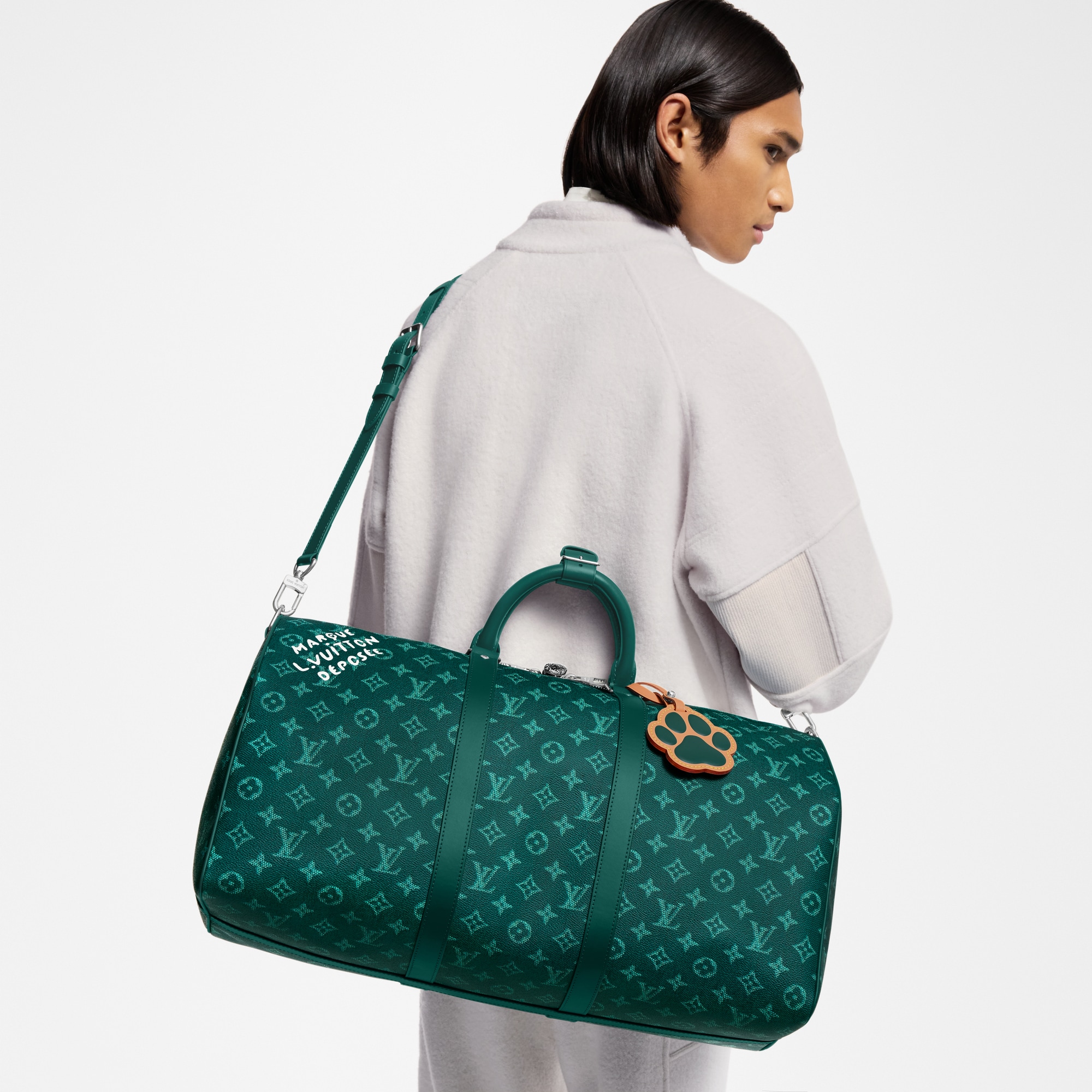 Bolsa de viaje Keepall 50 con bandolera G71 Hombre Viaje Bolsos de viaje | LOUIS VUITTON (Zoom de producto)