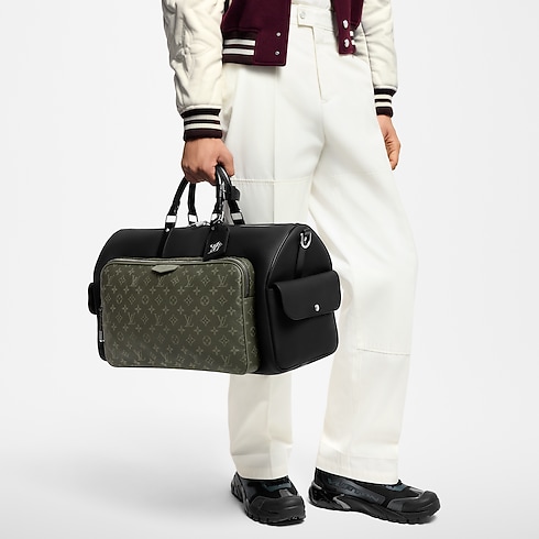Bolsa de viaje Keepall 50 con bandolera Otros pieles Hombre Bolsos Todas las colecciones | LOUIS VUITTON (Zoom de producto)