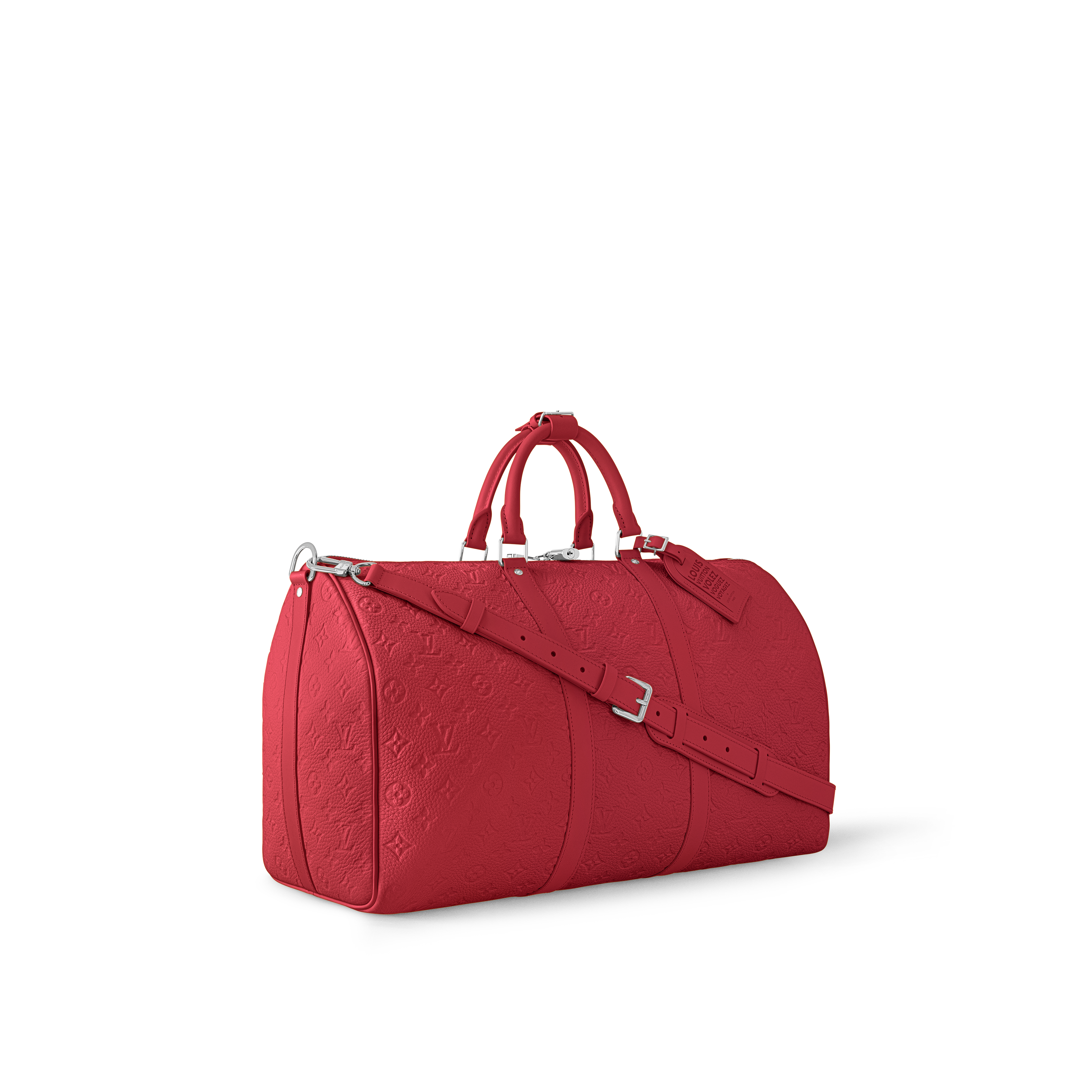 Bolsa de viaje Keepall 50 con bandolera Taurillon Monogram Bolsos y pequeña marroquinería Bolso de hombre Novedades | LOUIS VUITTON (Zoom de producto)