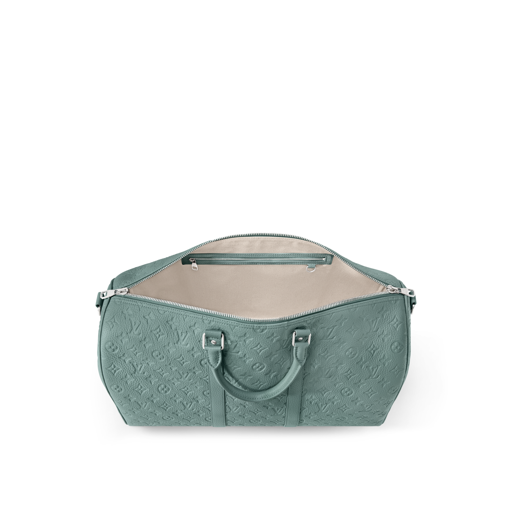 Bolsa de viaje Keepall 50 con bandolera Taurillon Monogram Bolsos y pequeña marroquinería Bolso de hombre Novedades | LOUIS VUITTON (Zoom de producto)