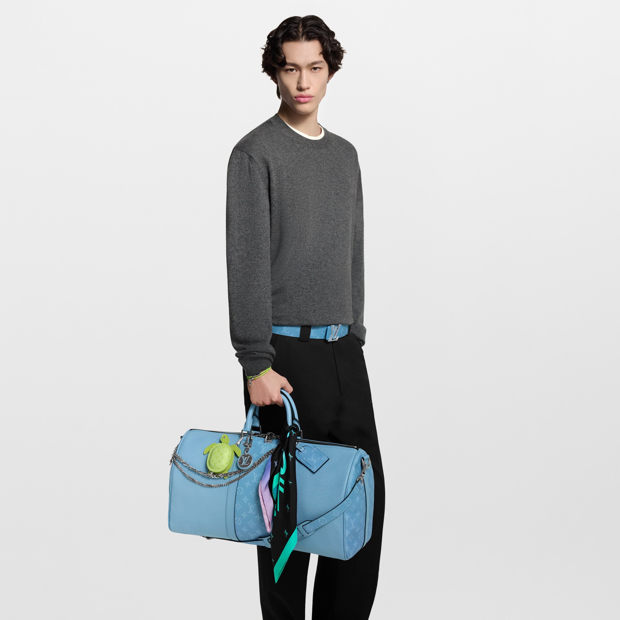 Bolsa de viaje Keepall 50 con bandolera Taigarama Bolsos y pequeña marroquinería Bolso de hombre LV Icons | LOUIS VUITTON (Zoom de producto)