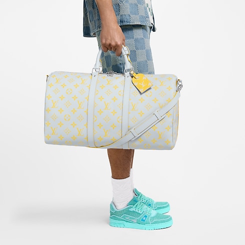 Bolsa de viaje Keepall 50 con bandolera Otros Monogram Bolsos y pequeña marroquinería Bolso de hombre LV Icons | LOUIS VUITTON (Zoom de producto)