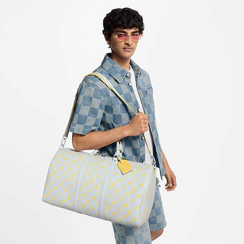 Bolsa de viaje Keepall 50 con bandolera Otros Monogram Bolsos y pequeña marroquinería Bolso de hombre LV Icons | LOUIS VUITTON (Zoom de producto)