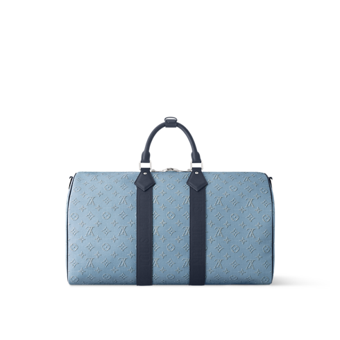 Bolsa de viaje Keepall 50 con bandolera Monogram Heritage Bolsos y pequeña marroquinería Bolso de hombre LV Icons | LOUIS VUITTON (Zoom de producto)