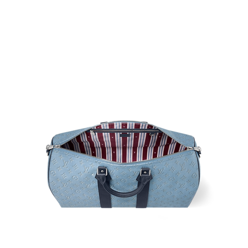 Bolsa de viaje Keepall 50 con bandolera Monogram Heritage Bolsos y pequeña marroquinería Bolso de hombre LV Icons | LOUIS VUITTON (Zoom de producto)