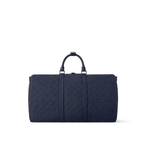 Bolsa de viaje Keepall 50 con bandolera Monogram Shadow Bolsos y pequeña marroquinería Bolso de hombre LV Icons | LOUIS VUITTON (Zoom de producto)