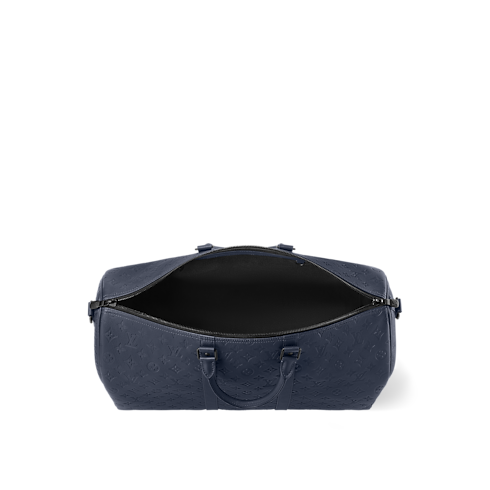 Bolsa de viaje Keepall 50 con bandolera Monogram Shadow Bolsos y pequeña marroquinería Bolso de hombre LV Icons | LOUIS VUITTON (Zoom de producto)