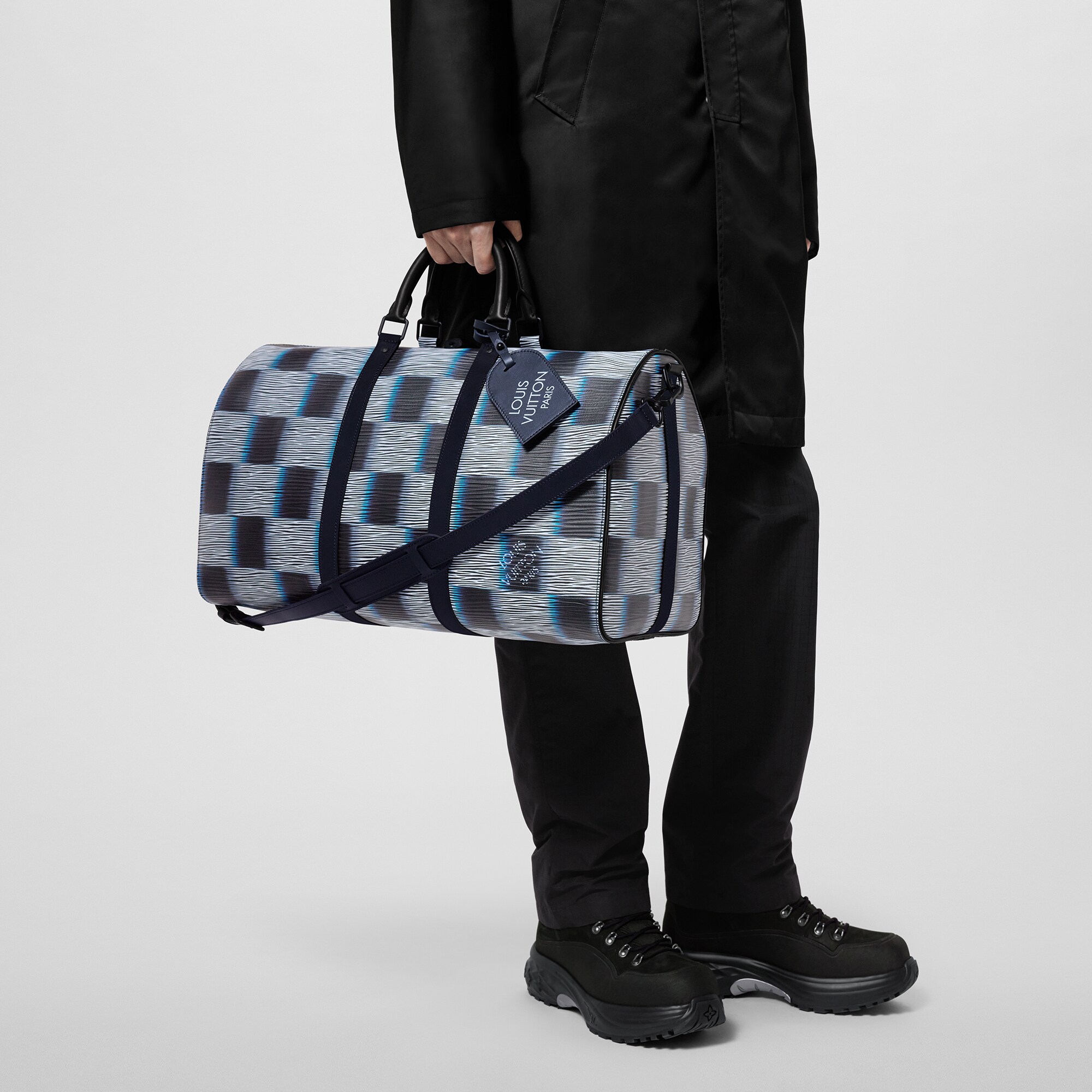Bolsa de viaje Keepall 50 con bandolera A05 Hombre Discontinued Product Obs 13 | LOUIS VUITTON (Zoom de producto)