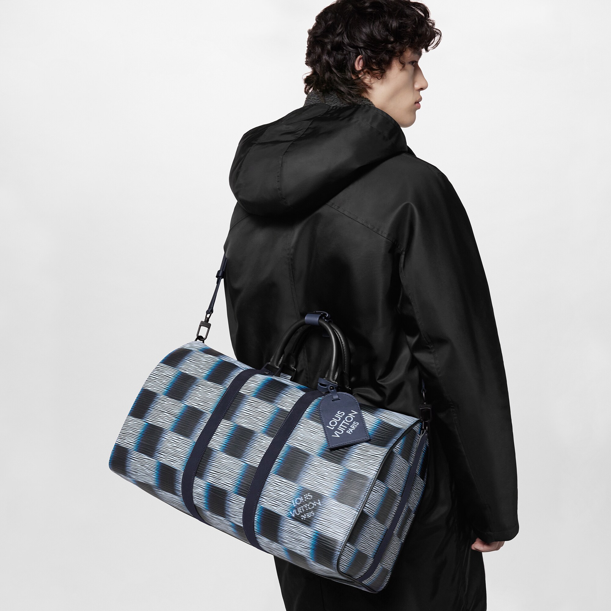 Bolsa de viaje Keepall 50 con bandolera A05 Hombre Discontinued Product Obs 13 | LOUIS VUITTON (Zoom de producto)