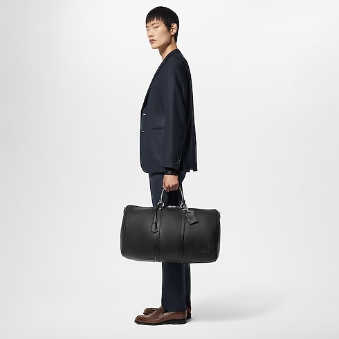 Bolsa de viaje Keepall 50 con bandolera H30 Hombre Bolsos Todas las colecciones | LOUIS VUITTON (Zoom de producto)