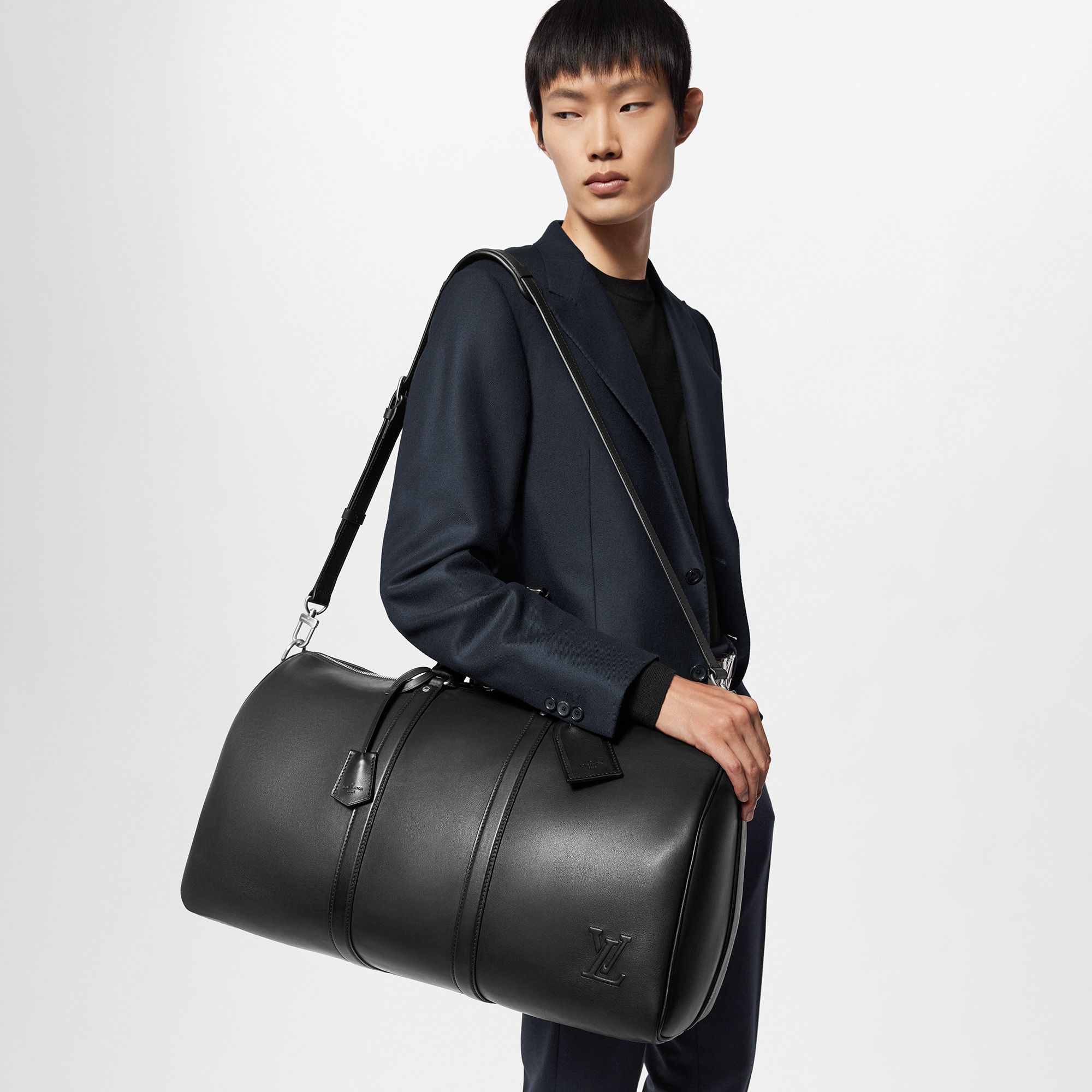 Bolsa de viaje Keepall 50 con bandolera H30 Hombre Bolsos Todas las colecciones | LOUIS VUITTON (Zoom de producto)