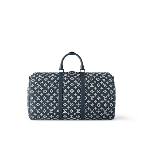 Bolsa de viaje Keepall 50 con bandolera Piel Monogram Shadow Hombre Discontinued Product Obs 11 | LOUIS VUITTON (Zoom de producto)