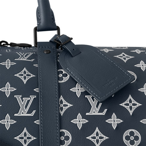 Bolsa de viaje Keepall 50 con bandolera Piel Monogram Shadow Hombre Discontinued Product Obs 11 | LOUIS VUITTON (Zoom de producto)