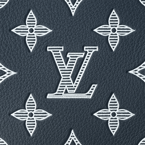 Bolsa de viaje Keepall 50 con bandolera Piel Monogram Shadow Hombre Discontinued Product Obs 11 | LOUIS VUITTON (Zoom de producto)