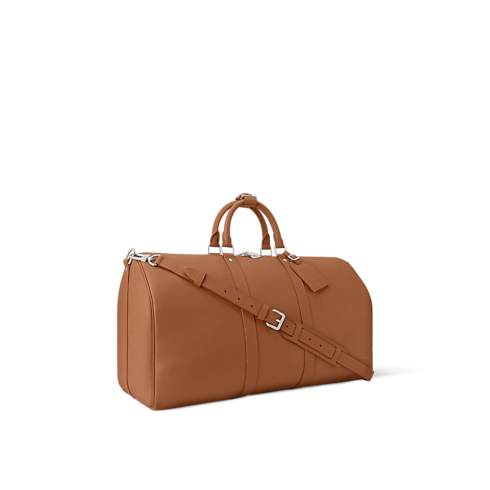 Bolsa de viaje Keepall 50 con bandolera LV Aerogram Novedades Para hombre New Formal | LOUIS VUITTON (Zoom de producto)