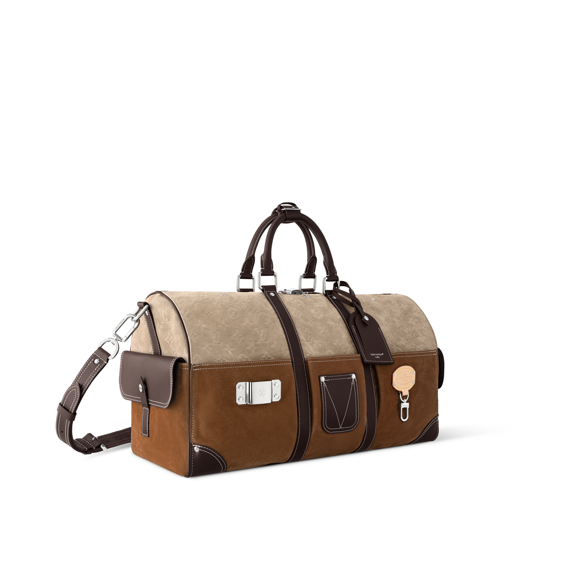 Bolsa de viaje Keepall 50 con bandolera Autres Cuirs Monogram Hombre Viaje Bolsos de viaje | LOUIS VUITTON (Zoom de producto)