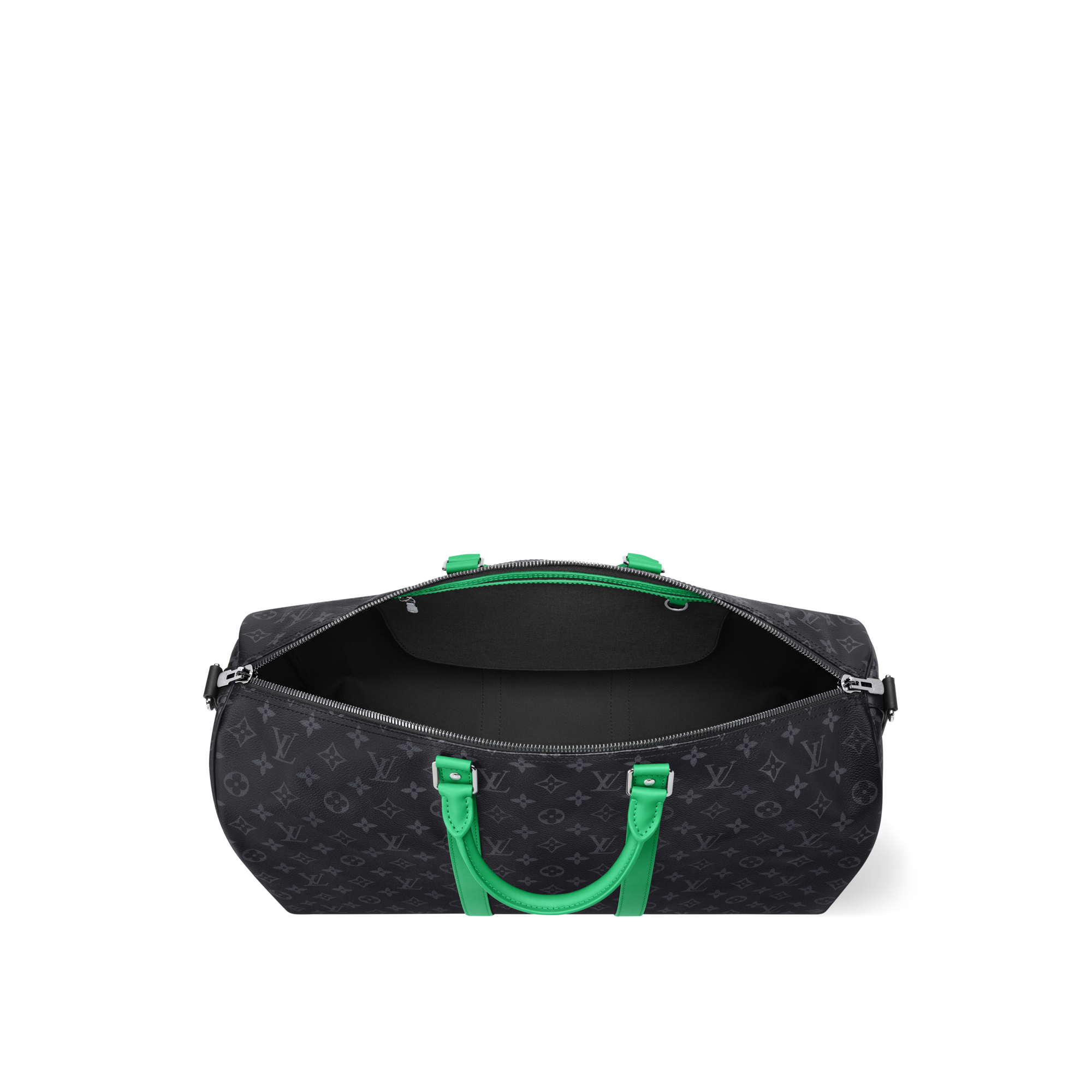 Bolsa de viaje Keepall 50 con bandolera Monogram Eclipse Reverse Bolsos y pequeña marroquinería Bolso de hombre LV Icons | LOUIS VUITTON (Zoom de producto)