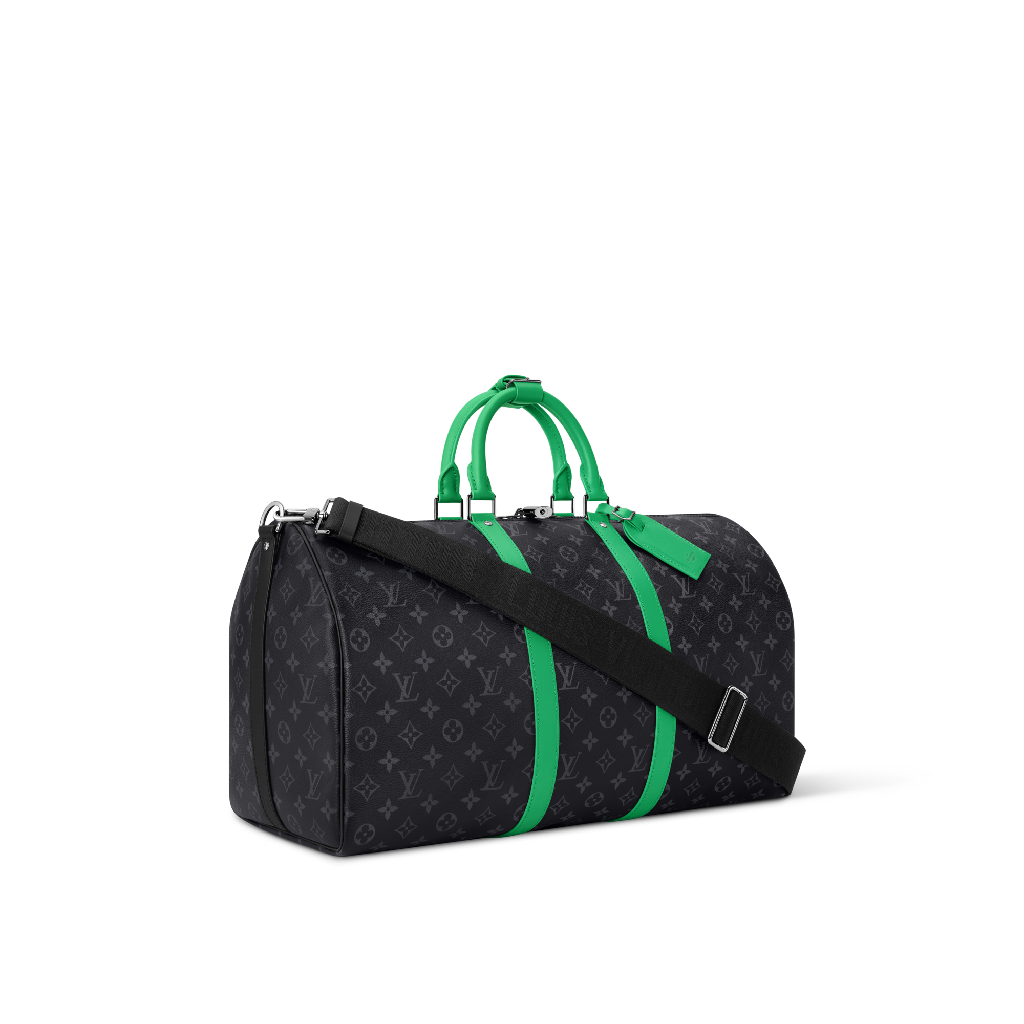 Bolsa de viaje Keepall 50 con bandolera Monogram Eclipse Reverse Bolsos y pequeña marroquinería Bolso de hombre LV Icons | LOUIS VUITTON (Zoom de producto)