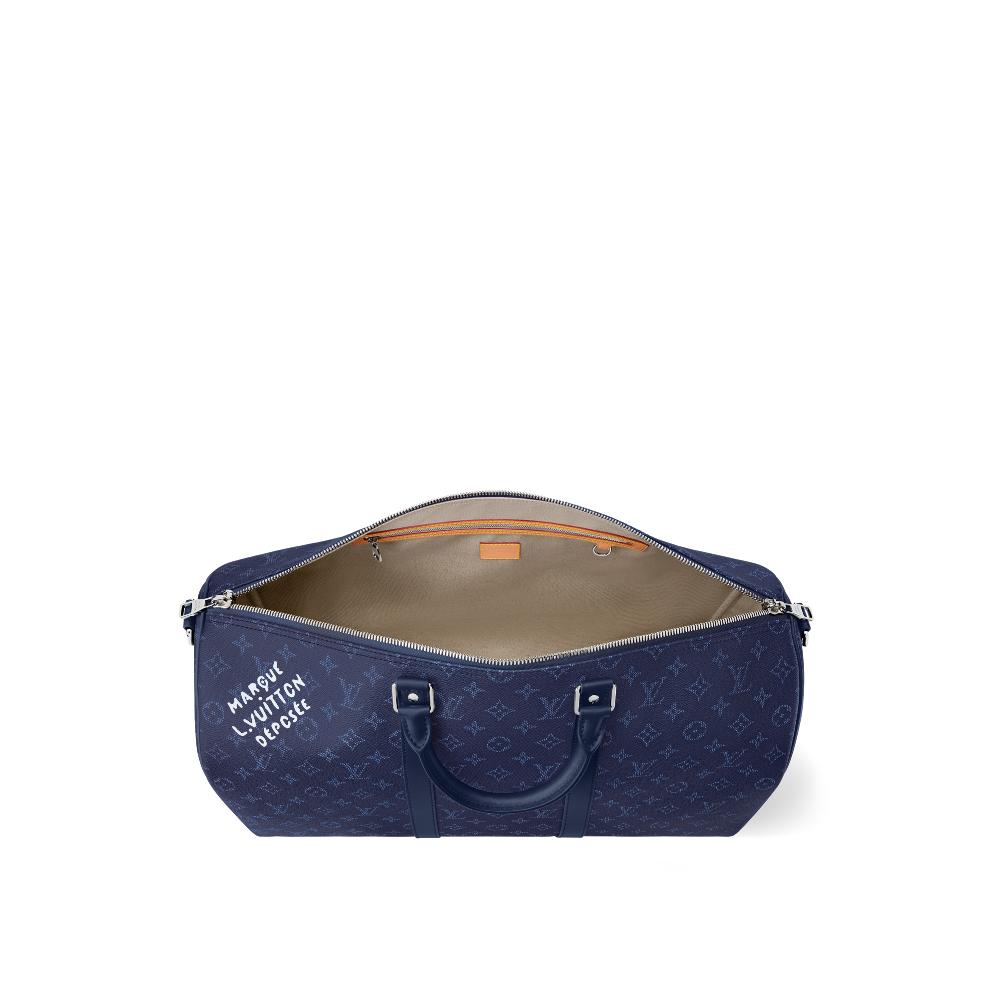 Bolsa de viaje Keepall 50 con bandolera Monogram Heritage Hombre Viaje Bolsos de viaje | LOUIS VUITTON (Zoom de producto)