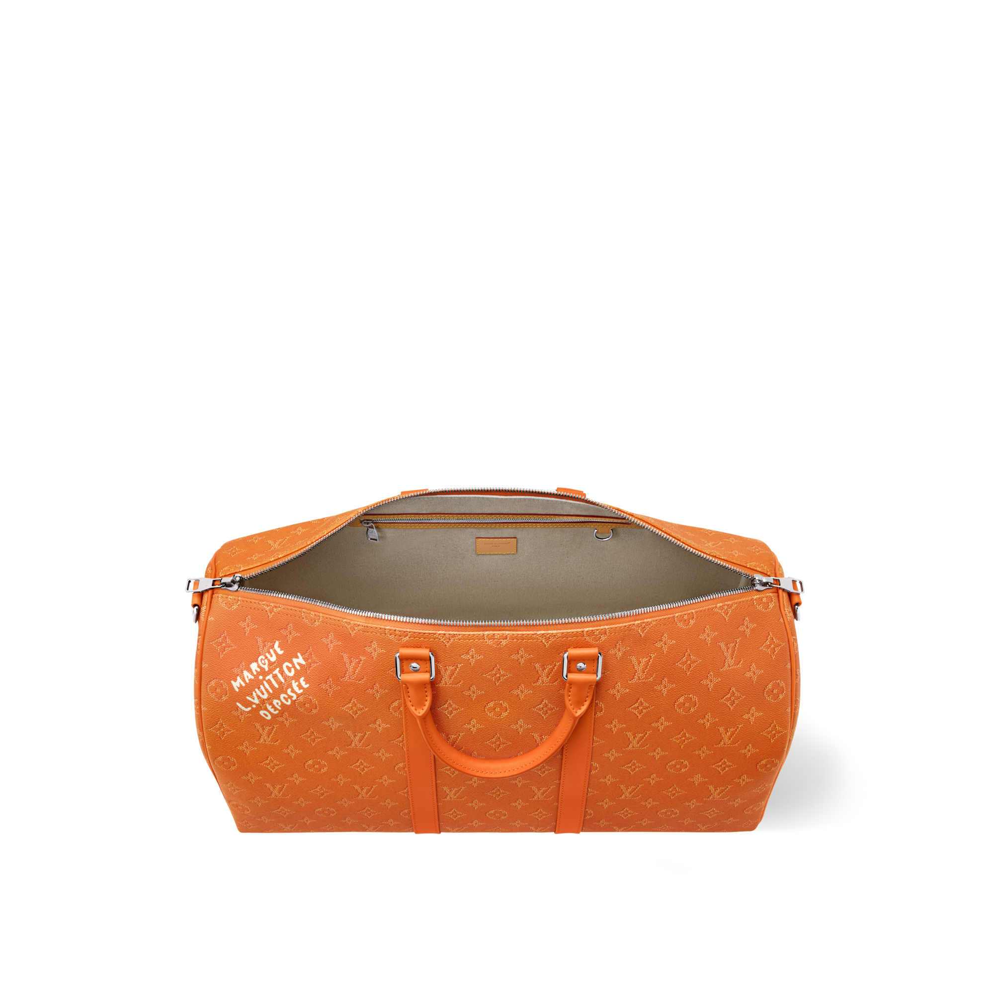 Bolsa de viaje Keepall 50 con bandolera Monogram Heritage Hombre Viaje Bolsos de viaje | LOUIS VUITTON (Zoom de producto)