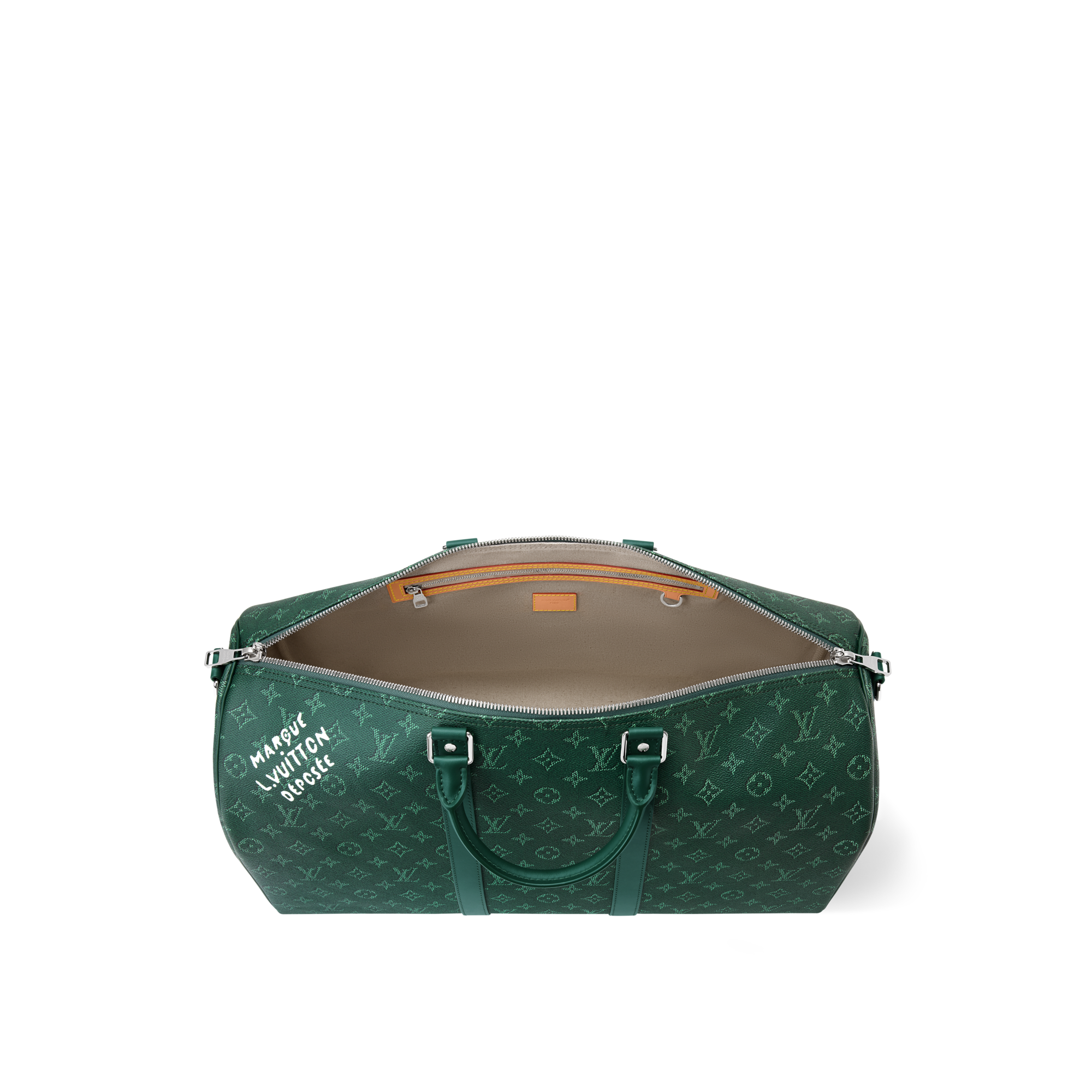 Bolsa de viaje Keepall 50 con bandolera Monogram Heritage Hombre Viaje Bolsos de viaje | LOUIS VUITTON (Zoom de producto)