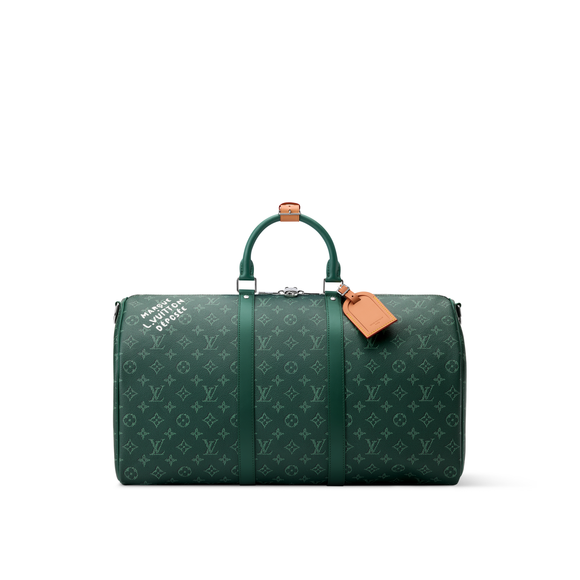 Bolsa de viaje Keepall 50 con bandolera Monogram Heritage Hombre Viaje Bolsos de viaje | LOUIS VUITTON (Zoom de producto)