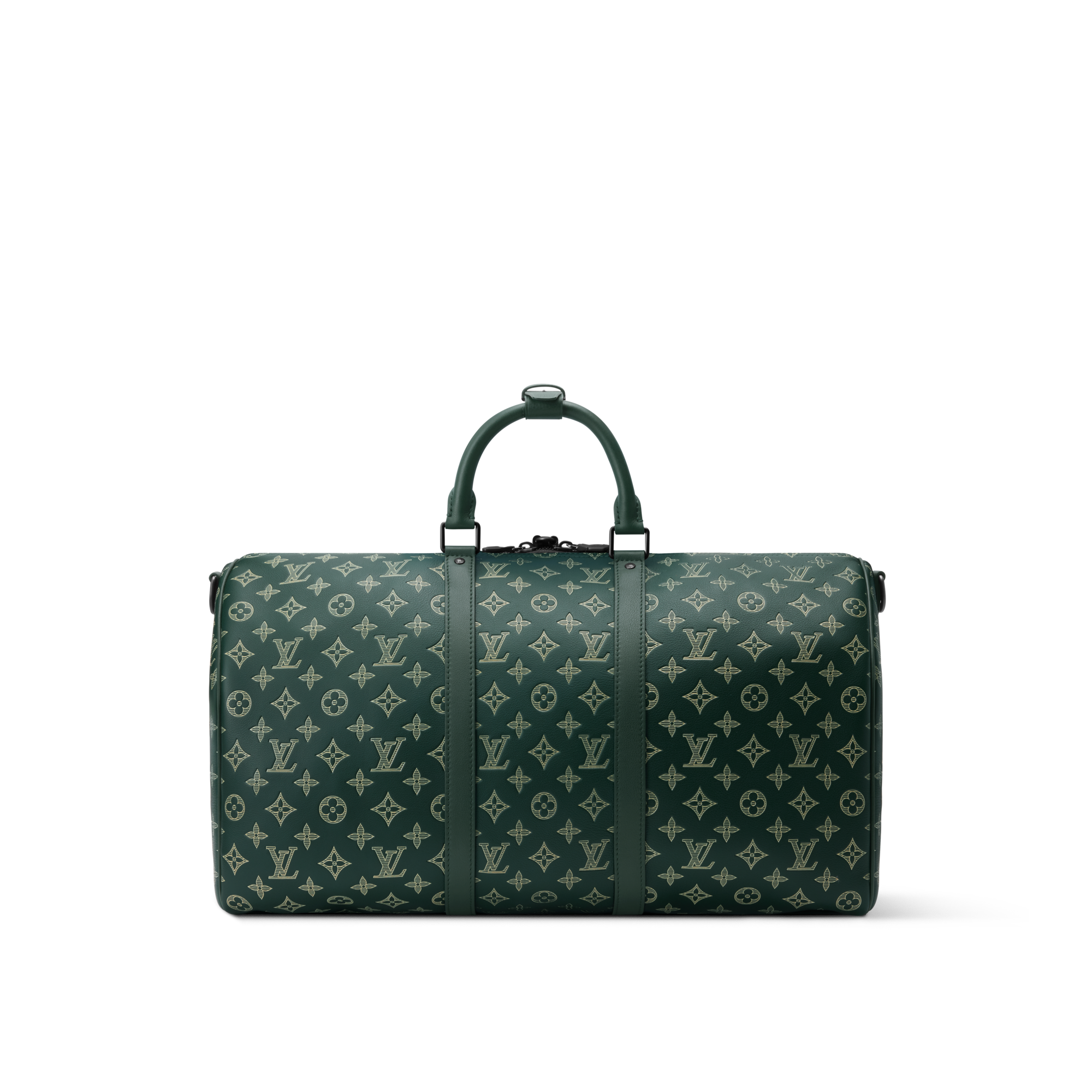 Bolsa de viaje Keepall 50 con bandolera Monogram Shadow Bolsos y pequeña marroquinería Bolso de hombre LV Icons | LOUIS VUITTON (Zoom de producto)