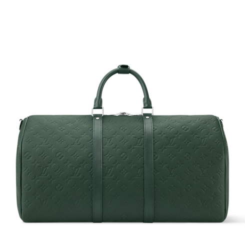 Bolsa de viaje Keepall 50 con bandolera Taurillon Monogram Hombre Viaje Bolsos de viaje | LOUIS VUITTON (Zoom de producto)