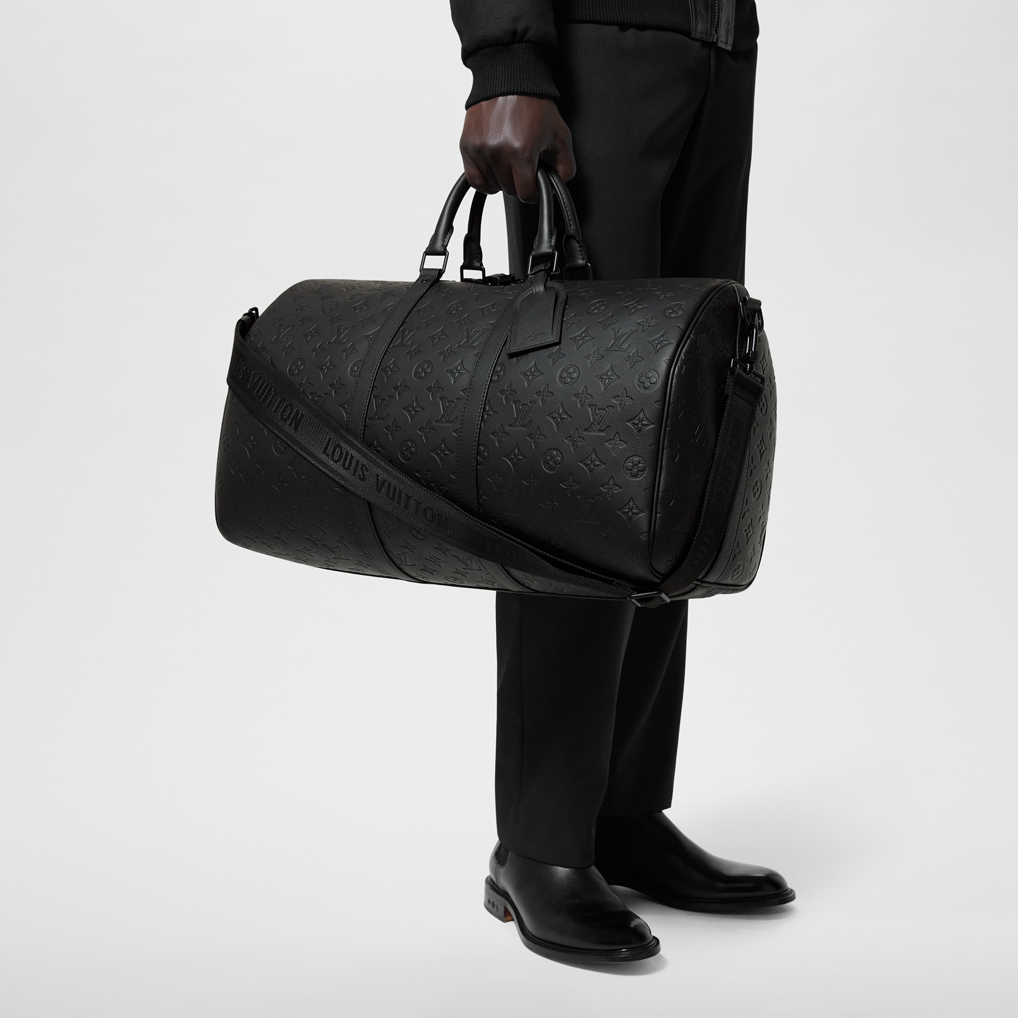 Bolsa de viaje Keepall 50 con bandolera Sombra Monogram Hombre Discontinued Product Obs 11 | LOUIS VUITTON (Zoom de producto)