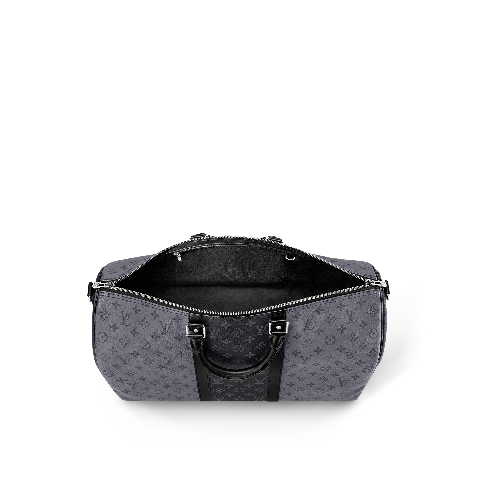 Bolsa de viaje Keepall 50 con bandolera Lona Monogram Eclipse Hombre Viaje Bolsos de viaje | LOUIS VUITTON (Zoom de producto)
