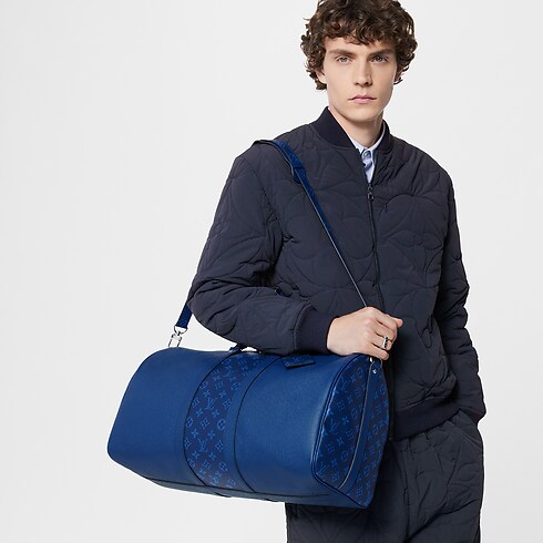 Bolsa de viaje Keepall 50 con bandolera Taigarama Bolsos y pequeña marroquinería Bolso de hombre LV Icons | LOUIS VUITTON (Zoom de producto)
