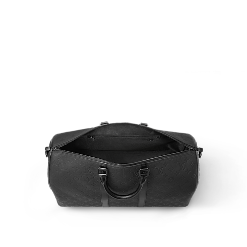 Bolsa de viaje Keepall 50 con bandolera Monogram Piel Taurillon Baúles, Viaje y Hogar Bolsas de Viaje y Maletas con ruedas Bolsos de viaje | LOUIS VUITTON (Zoom de producto)