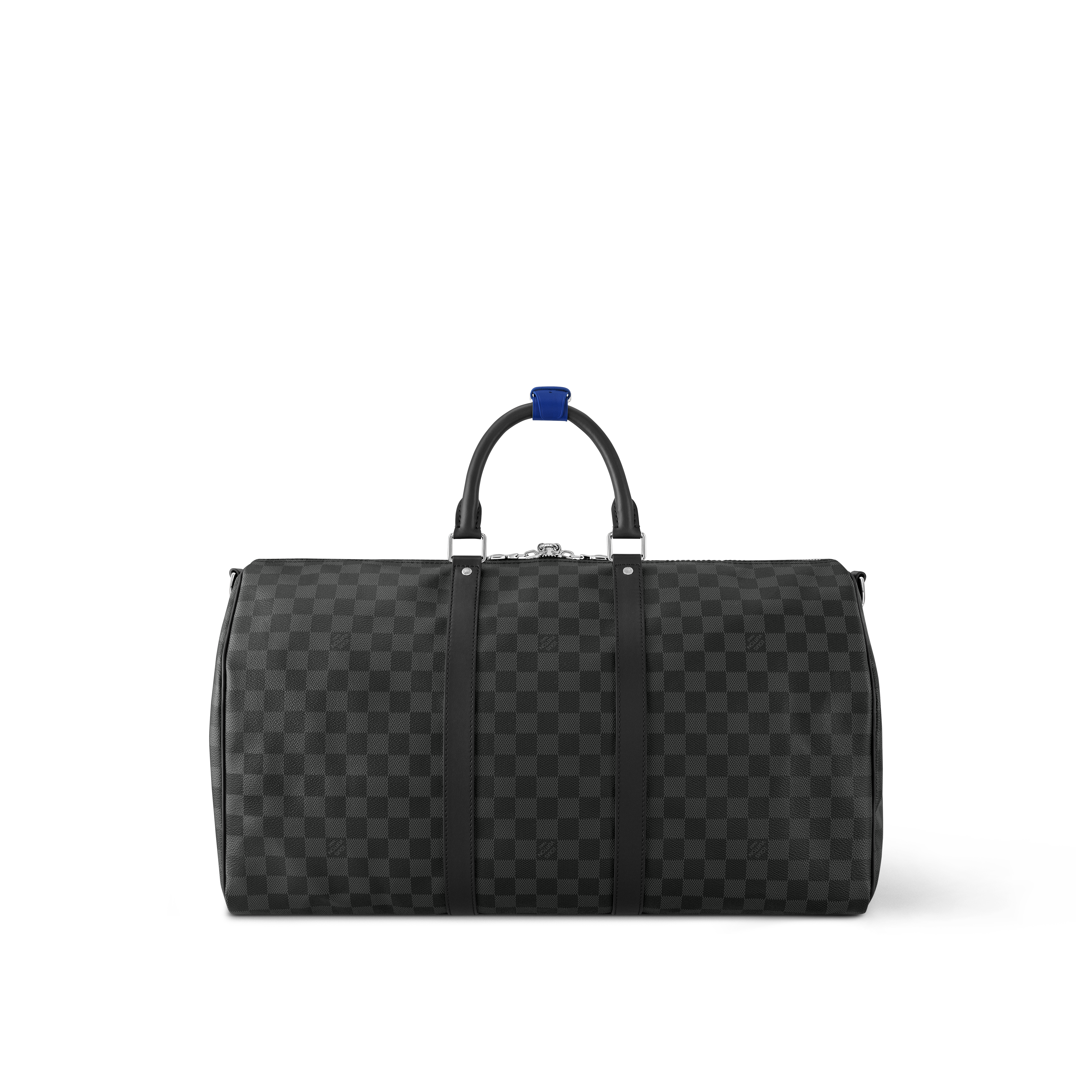 Bolsa de viaje Keepall 50 con bandolera Lona Damier Graphite Bolsos y pequeña marroquinería Bolso de hombre Novedades | LOUIS VUITTON (Zoom de producto)