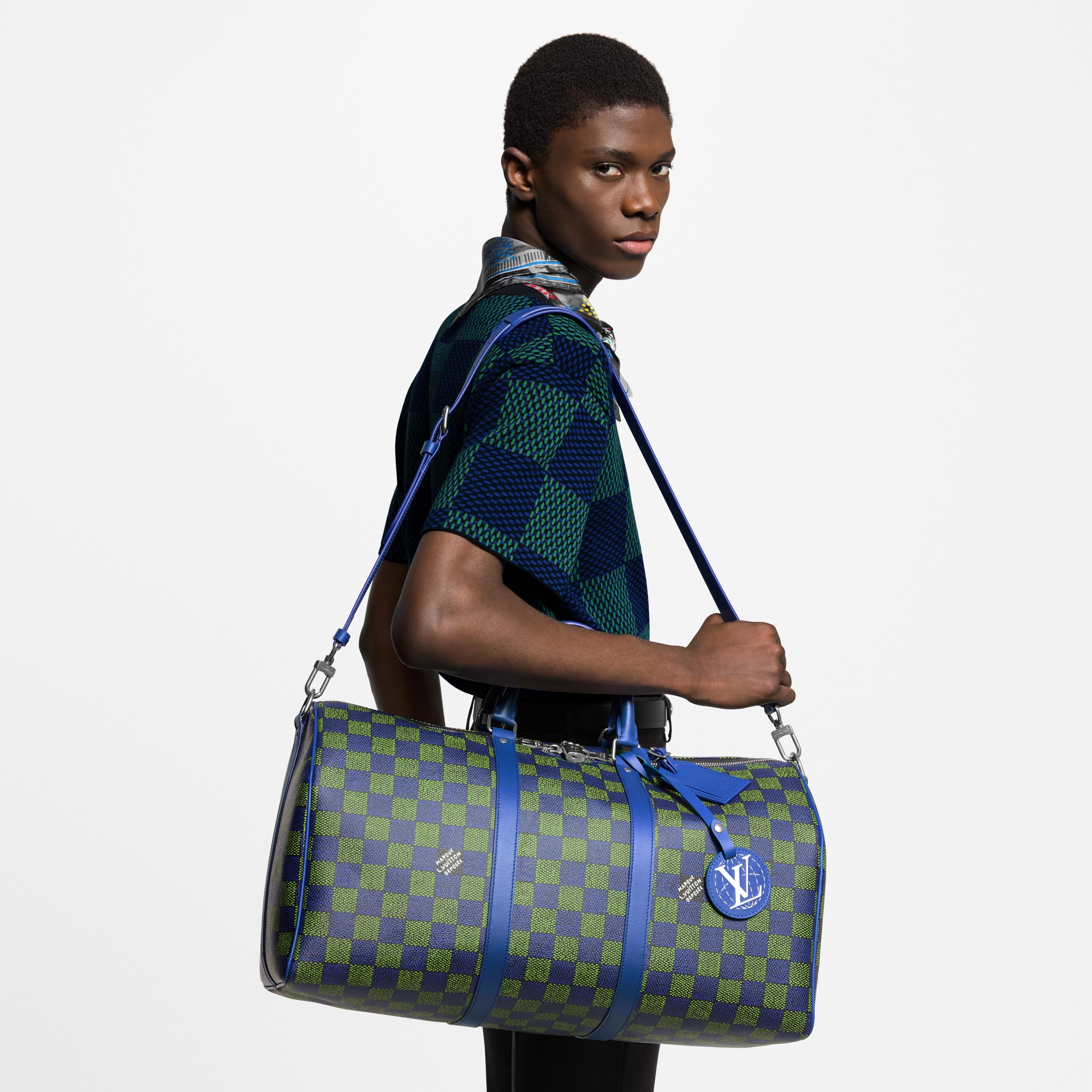 Bolsa de viaje Keepall 50 con bandolera Damier Other Bolsos y pequeña marroquinería Bolso de hombre LV Icons | LOUIS VUITTON (Zoom de producto)