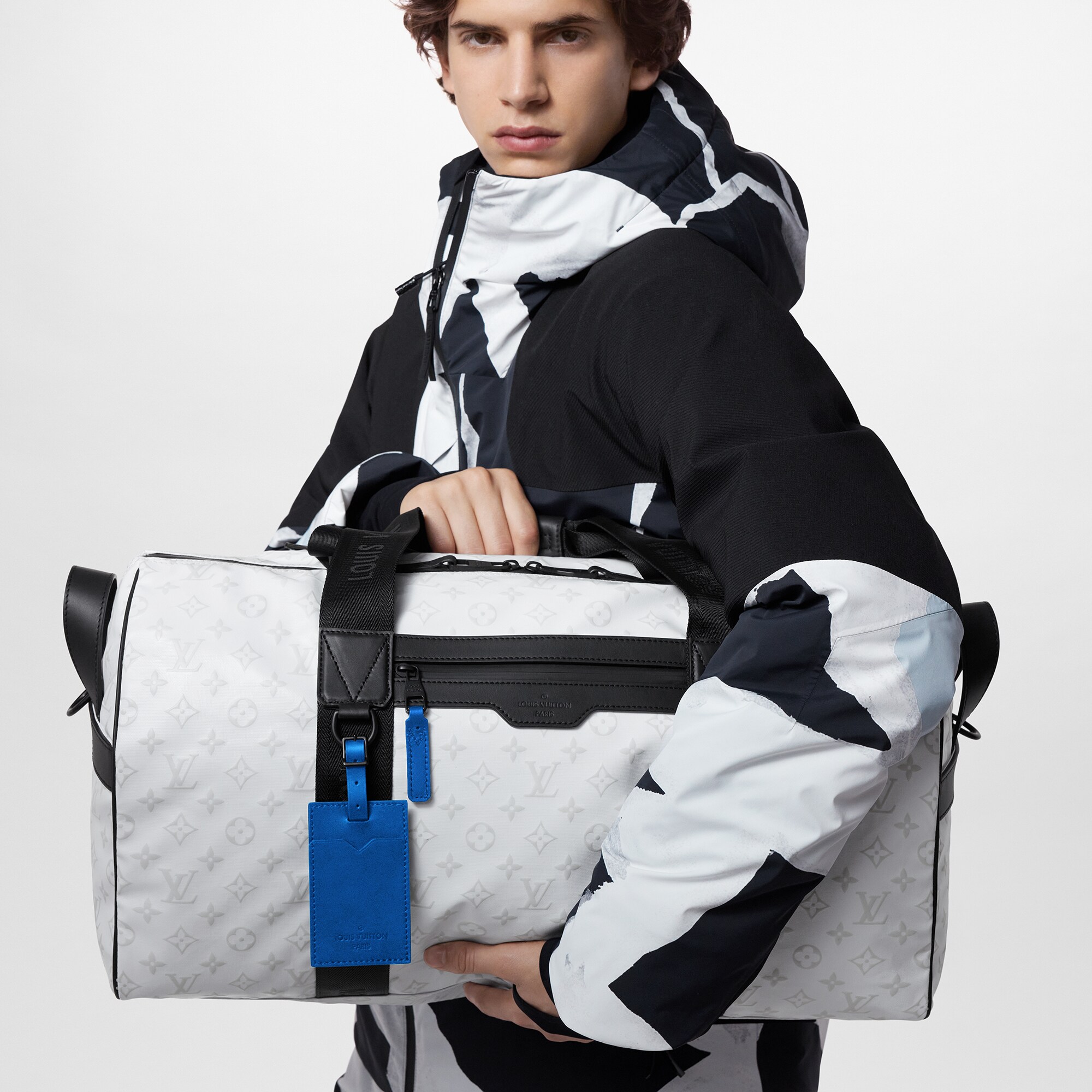 Bolsa de viaje Keepall 55 G68 Hombre Discontinued Product Obs 13 | LOUIS VUITTON (Zoom de producto)