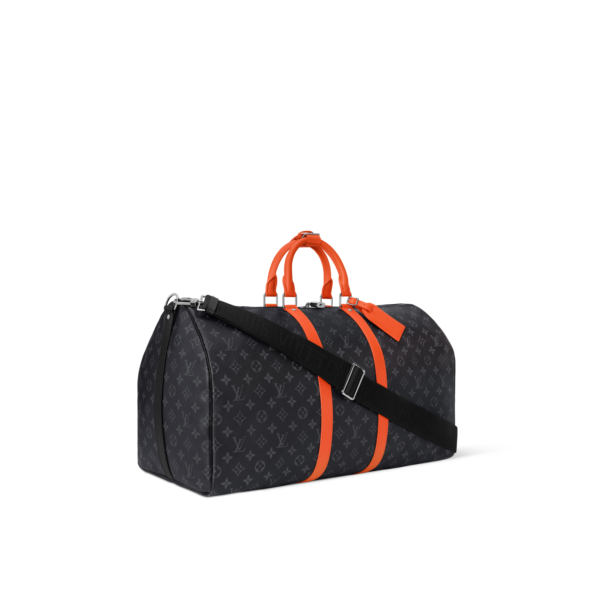 Bolsa de viaje Keepall 55 con bandolera Monogram Eclipse Reverse Bolsos y pequeña marroquinería Bolso de hombre LV Icons | LOUIS VUITTON (Zoom de producto)