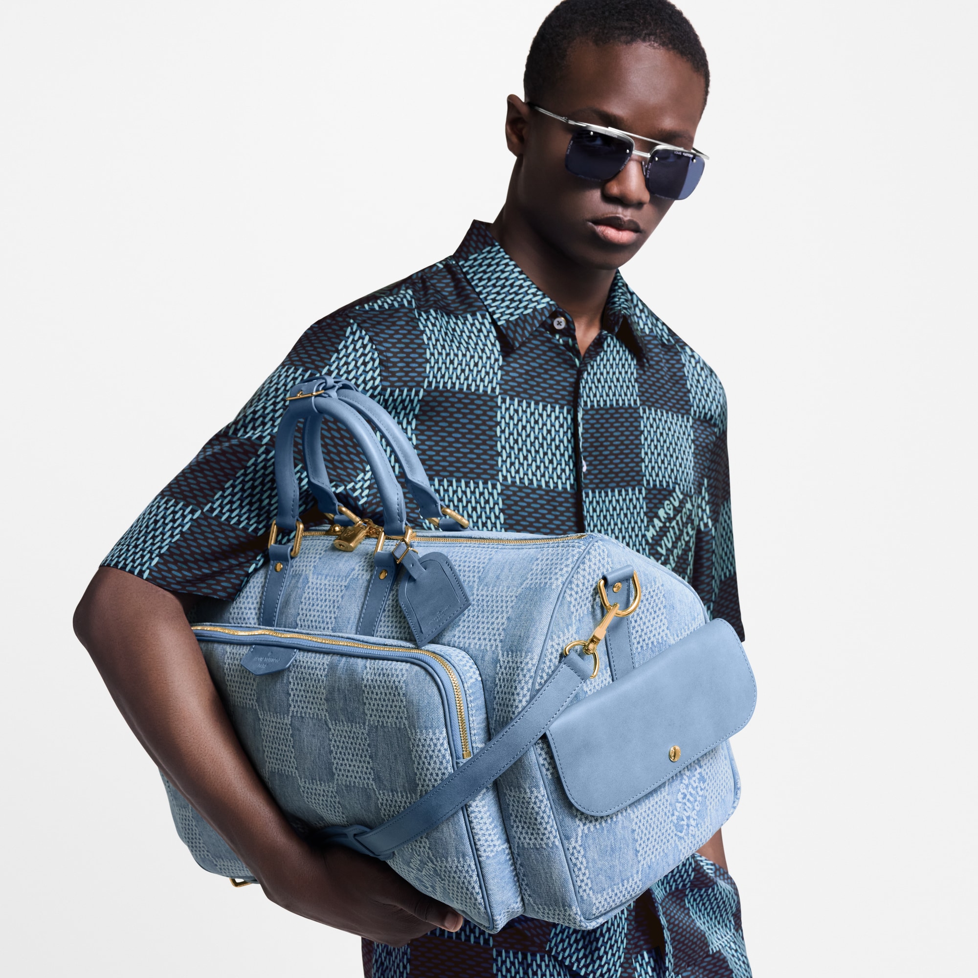 Bolsa de viaje Keepall Cargo 50 Damier Other Bolsos y pequeña marroquinería Bolso de hombre LV Icons | LOUIS VUITTON (Zoom de producto)