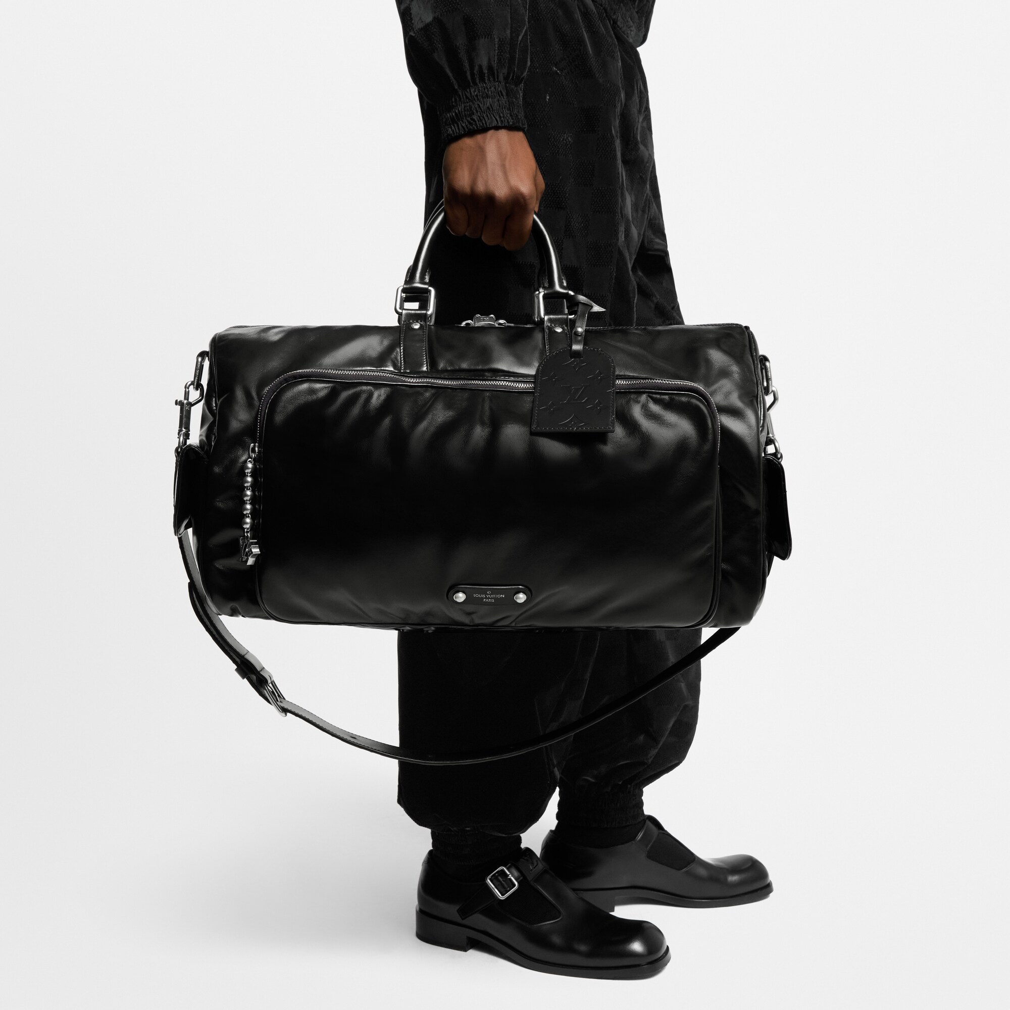 Bolsa de viaje Keepall Cargo 50 con bandolera H35 Bolsos y pequeña marroquinería Bolso de hombre LV Icons | LOUIS VUITTON (Zoom de producto)
