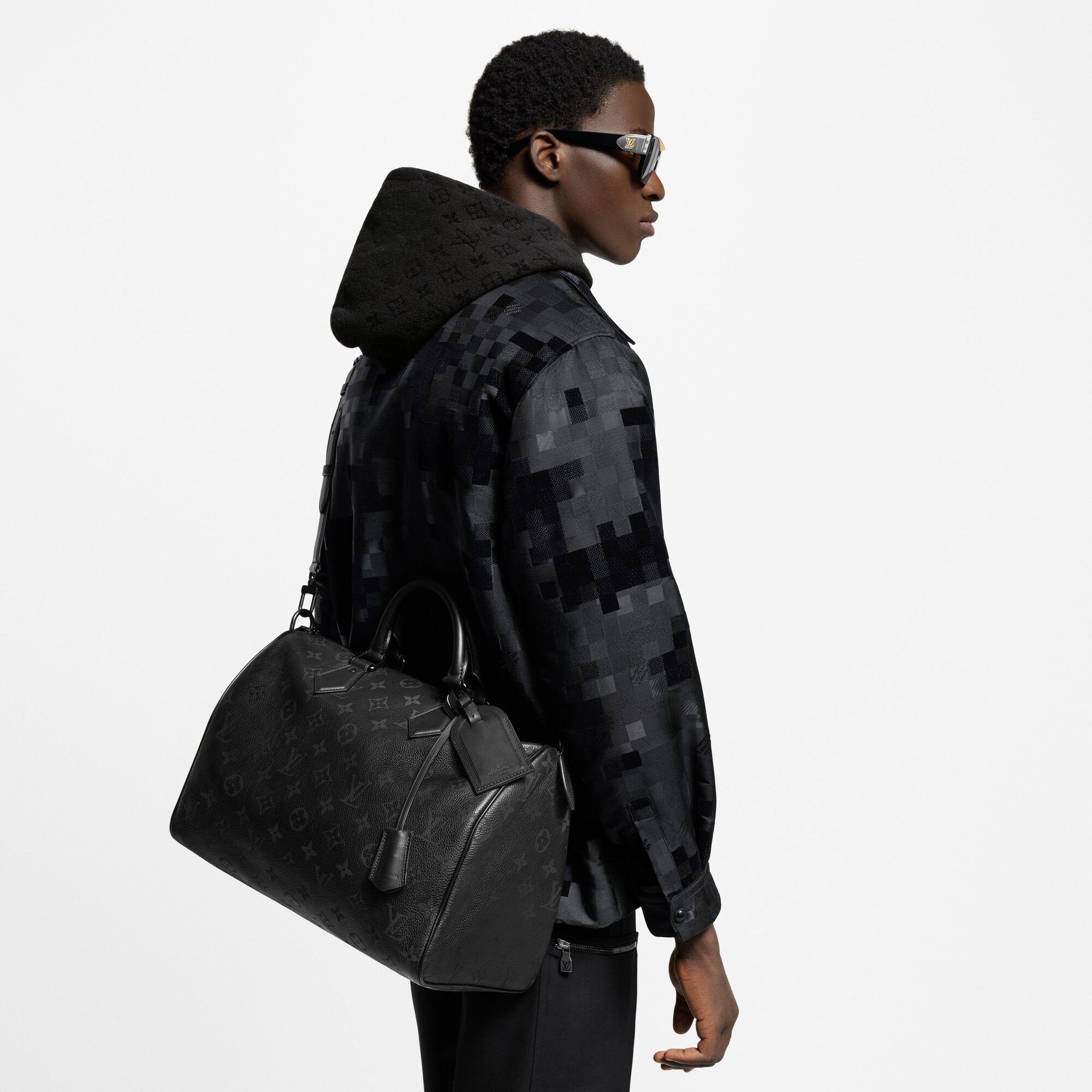 Bolsa de viaje Speedy P9 40 con bandolera Autres Cuirs Monogram Les Extraordinaires Artículos de marroquinería y viaje Speedy P9 | LOUIS VUITTON (Zoom de producto)