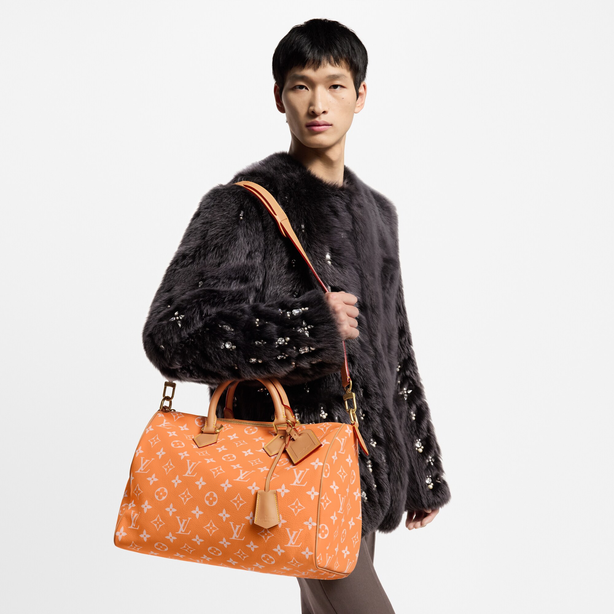 Bolsa de viaje Speedy P9 40 con bandolera Autres Cuirs Monogram Les Extraordinaires Artículos de marroquinería y viaje Speedy P9 | LOUIS VUITTON (Zoom de producto)