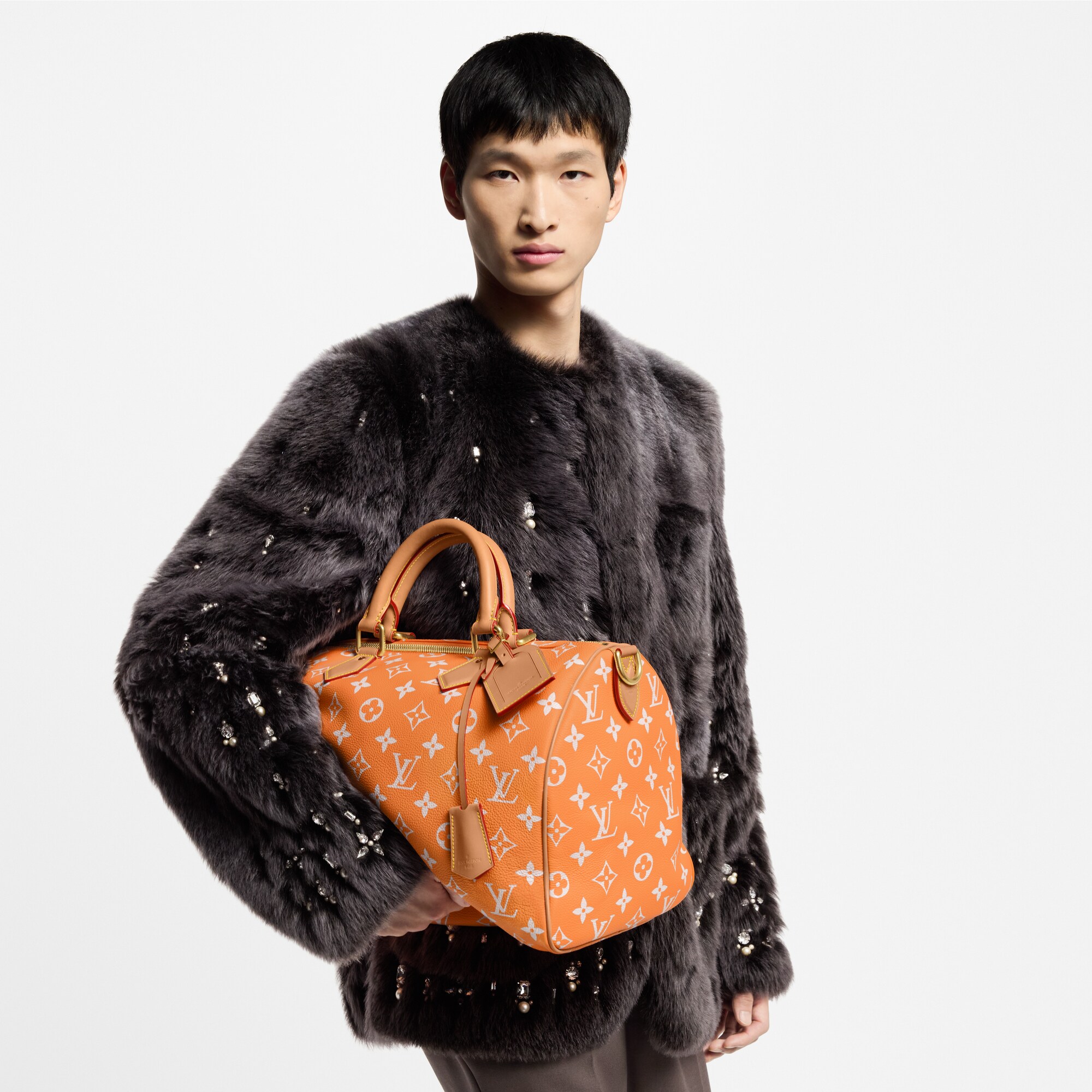 Bolsa de viaje Speedy P9 40 con bandolera Autres Cuirs Monogram Les Extraordinaires Artículos de marroquinería y viaje Speedy P9 | LOUIS VUITTON (Zoom de producto)