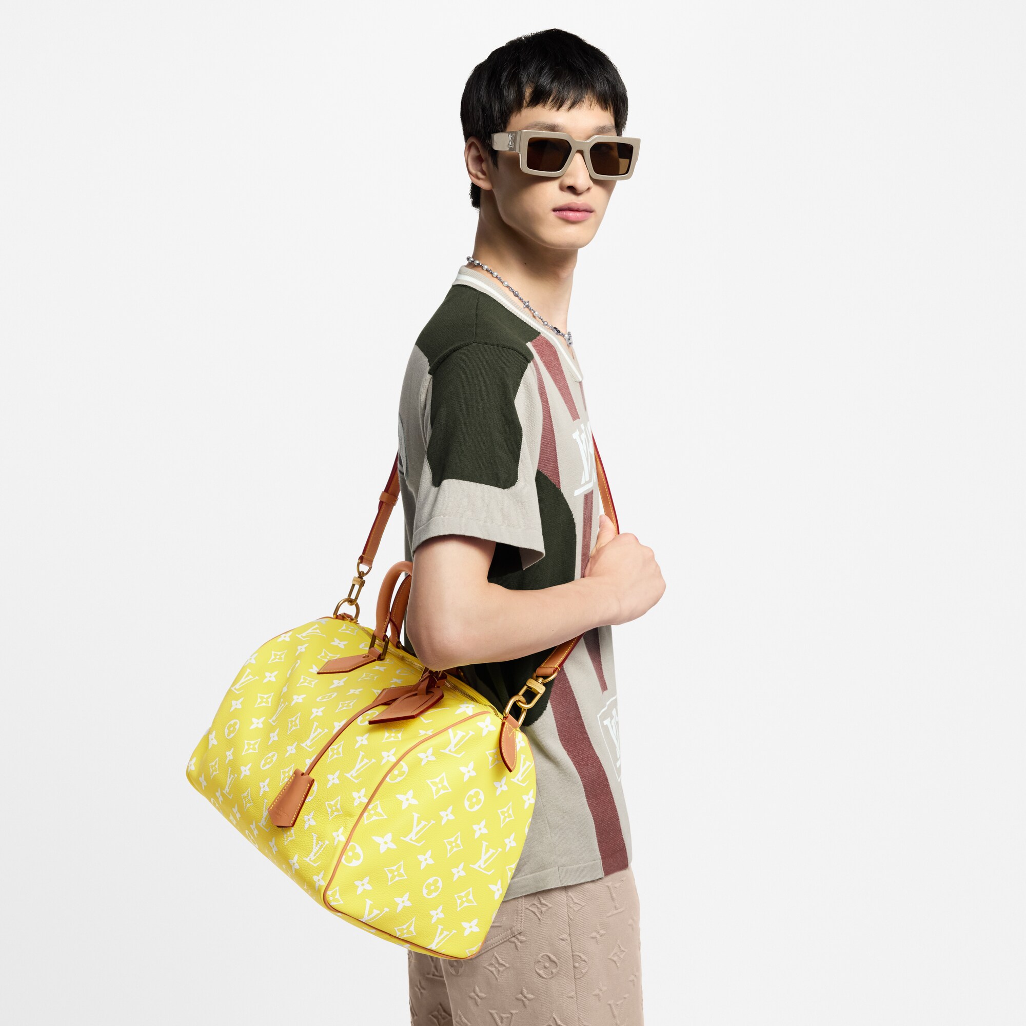 Bolsa de viaje Speedy P9 40 con bandolera Autres Cuirs Monogram Les Extraordinaires Artículos de marroquinería y viaje Speedy P9 | LOUIS VUITTON (Zoom de producto)