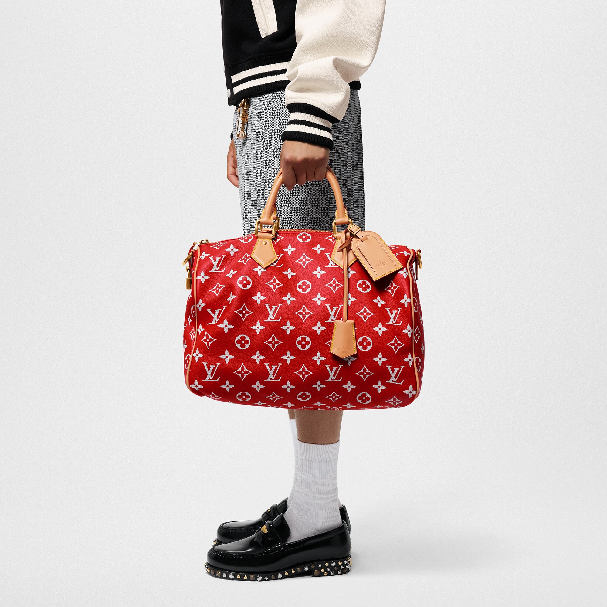 Bolsa de viaje Speedy P9 40 con bandolera Autres Cuirs Monogram Les Extraordinaires Artículos de marroquinería y viaje Speedy P9 | LOUIS VUITTON (Zoom de producto)